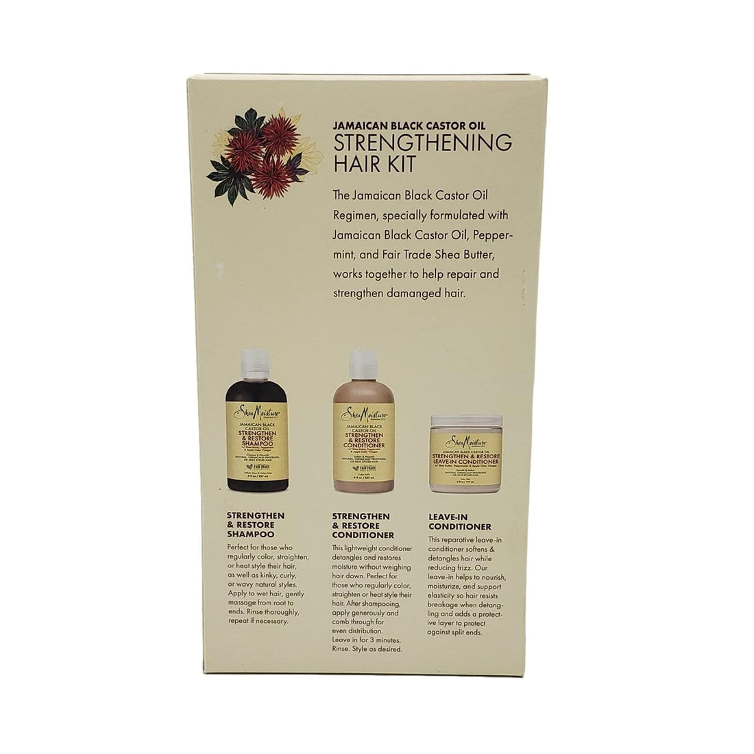 Shea Moisture Kit - Shea Moisture Jamaican Black Castor Oil Hair Strengthening Kit