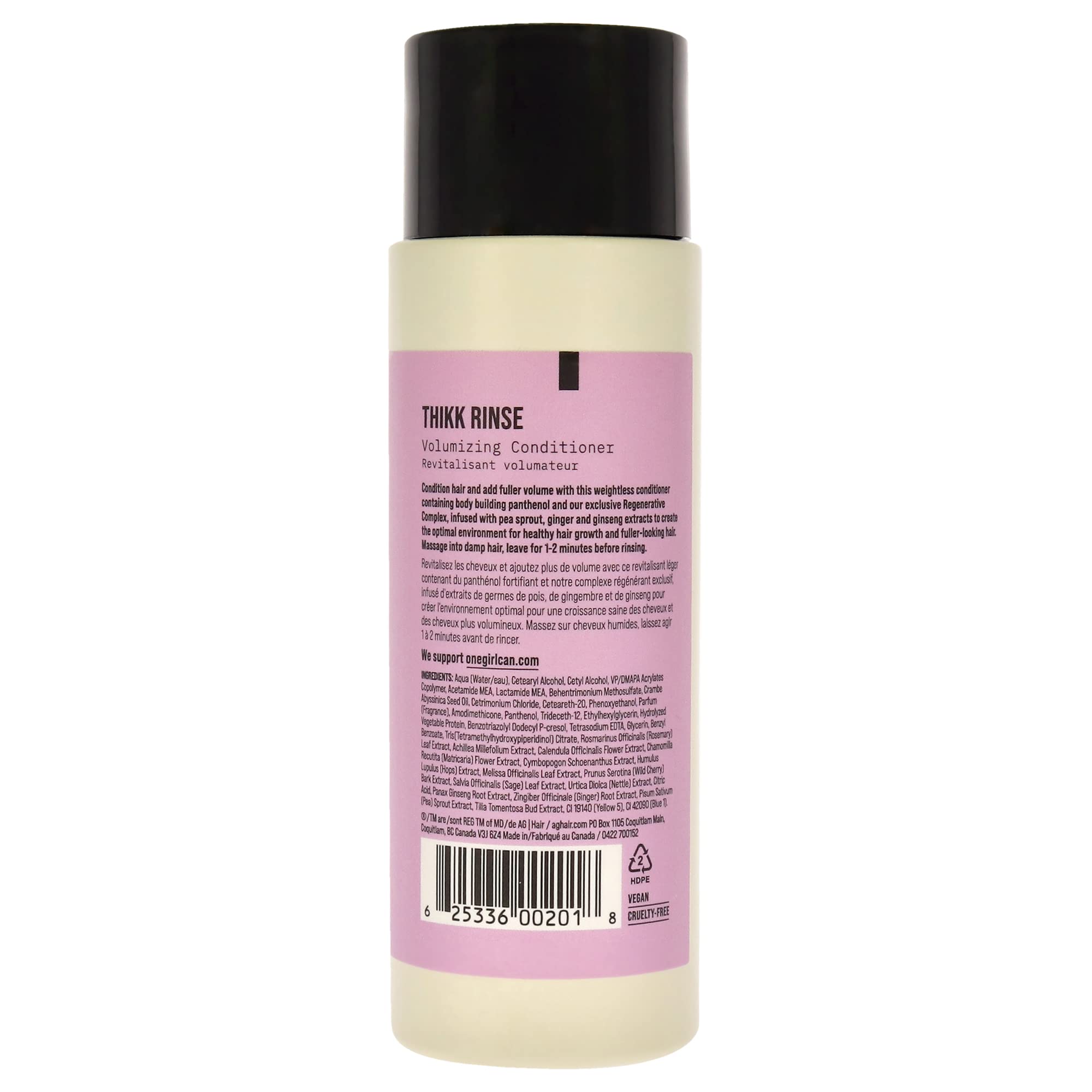 AG Care Thikk Rinse Volumizing Conditioner, 8 Fl Oz