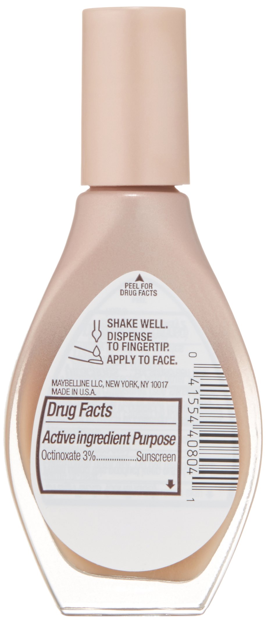 Maybelline New York Dream Wonder Fluid-Touch Foundation, Nude, 0.67 Fluid Ounce
