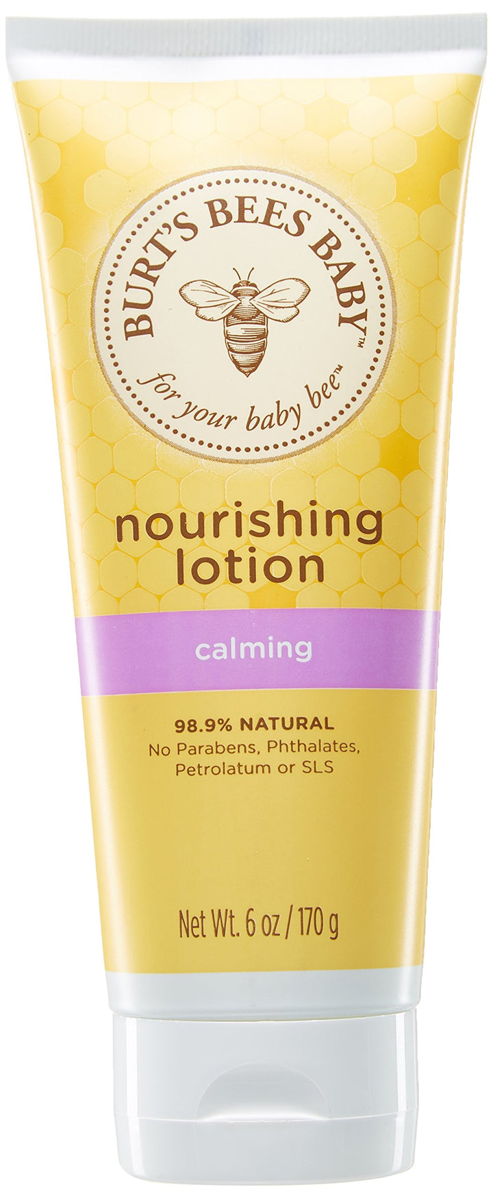 Burt's Bees Baby Nourishing Lotion, Calming Baby Lotion - 6 Ounce Tube