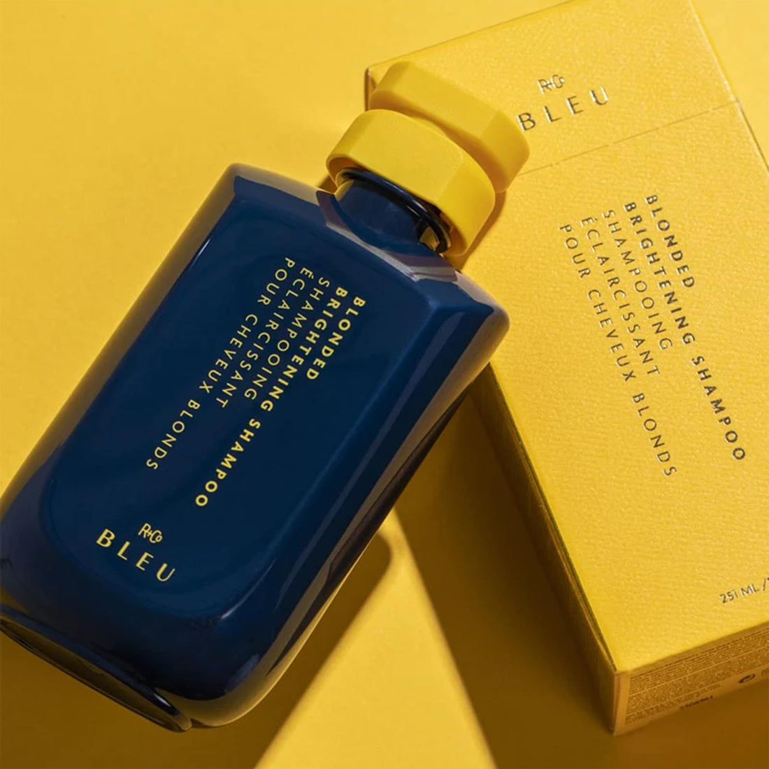 R+Co BLEU Blonded Brightening Shampoo – Neutralizes Yellow Tones, Deposits Pigments Evenly, Moisturizes, Repairs Color-Treated Hair, Antioxidant-Rich Formula, 8.5 oz