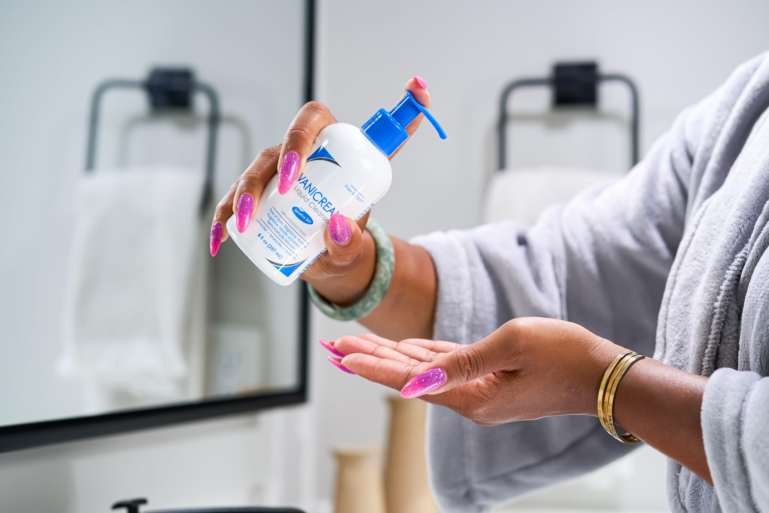 Free & Clear Liquid Cleanser, 8 Ounce