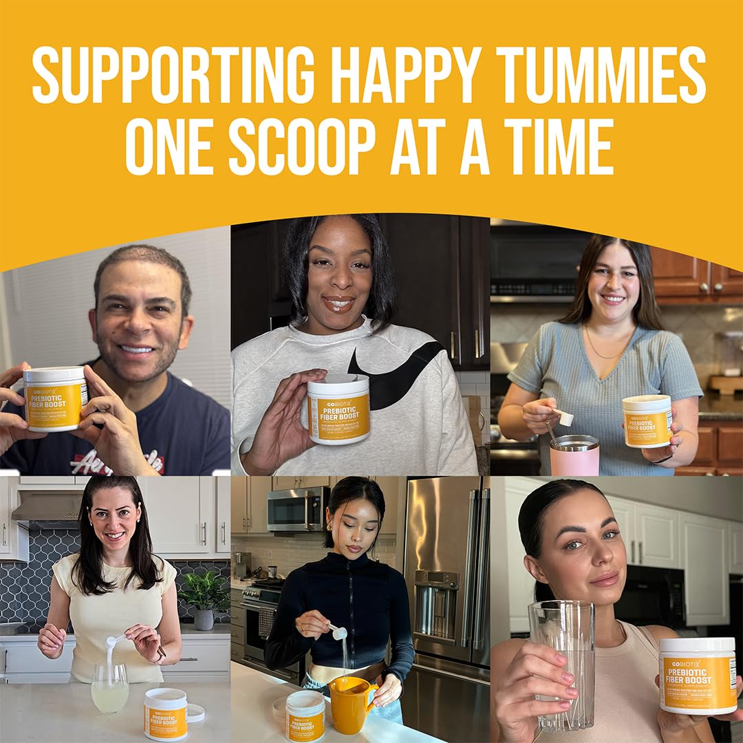 GOBIOTIX Fiber Supplement - Prebiotic Soluble Fiber Powder, Supports Gut Health and Digestive Regularity - Gummies Alternative - Gluten & Sugar Free, Keto, Vegan - 1 Scoop Daily, 35 Servings (1 Pack)