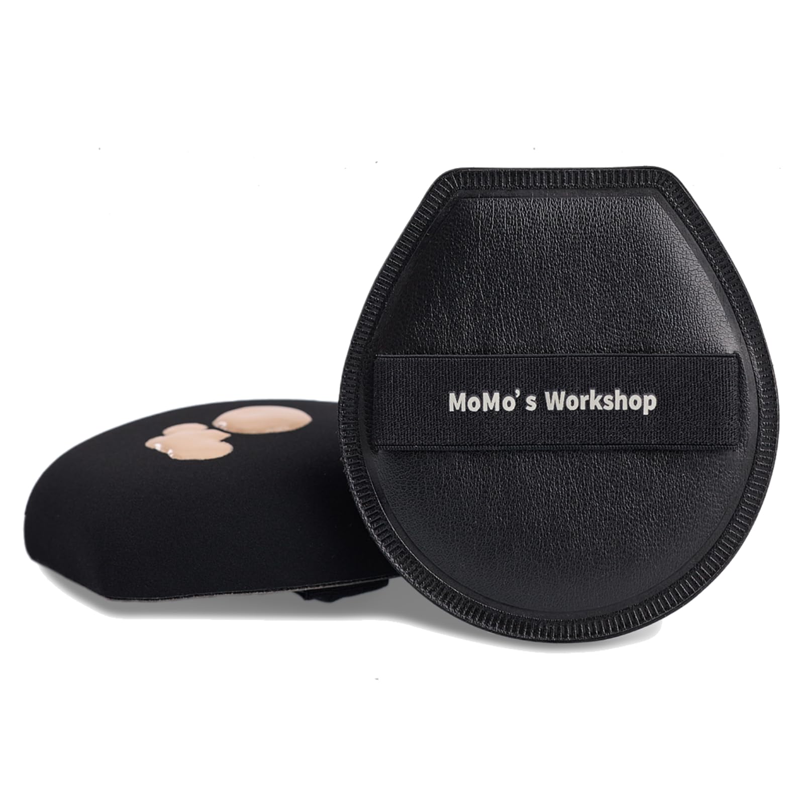 Momo's Workshop Air Makeup Sponge Puff, Large Foundation Sponge Puff Quick & Flawless Makeup, Face Sponge for Under Eyes & Facial Details 1P