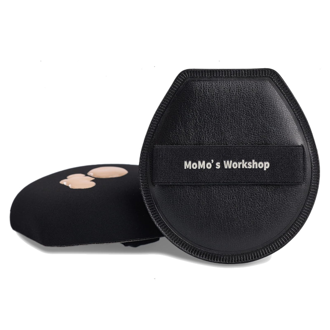 Momo's Workshop Air Makeup Sponge Puff, Large Foundation Sponge Puff Quick & Flawless Makeup, Face Sponge for Under Eyes & Facial Details 1P