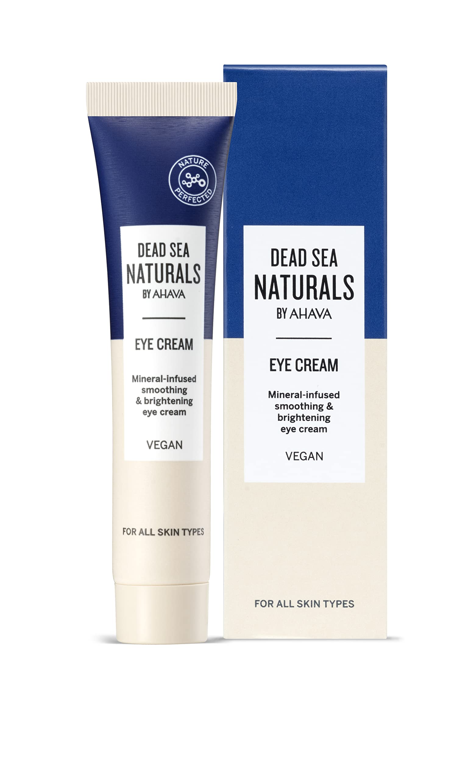 Dead Sea Naturals Eye Cream - Refreshing gel-cream for the eye area, helps smooth away fine lines, reduces the appearance of puffiness & dark circles, with exclusive Dead Sea Minerals, 0.5 Fl.Oz