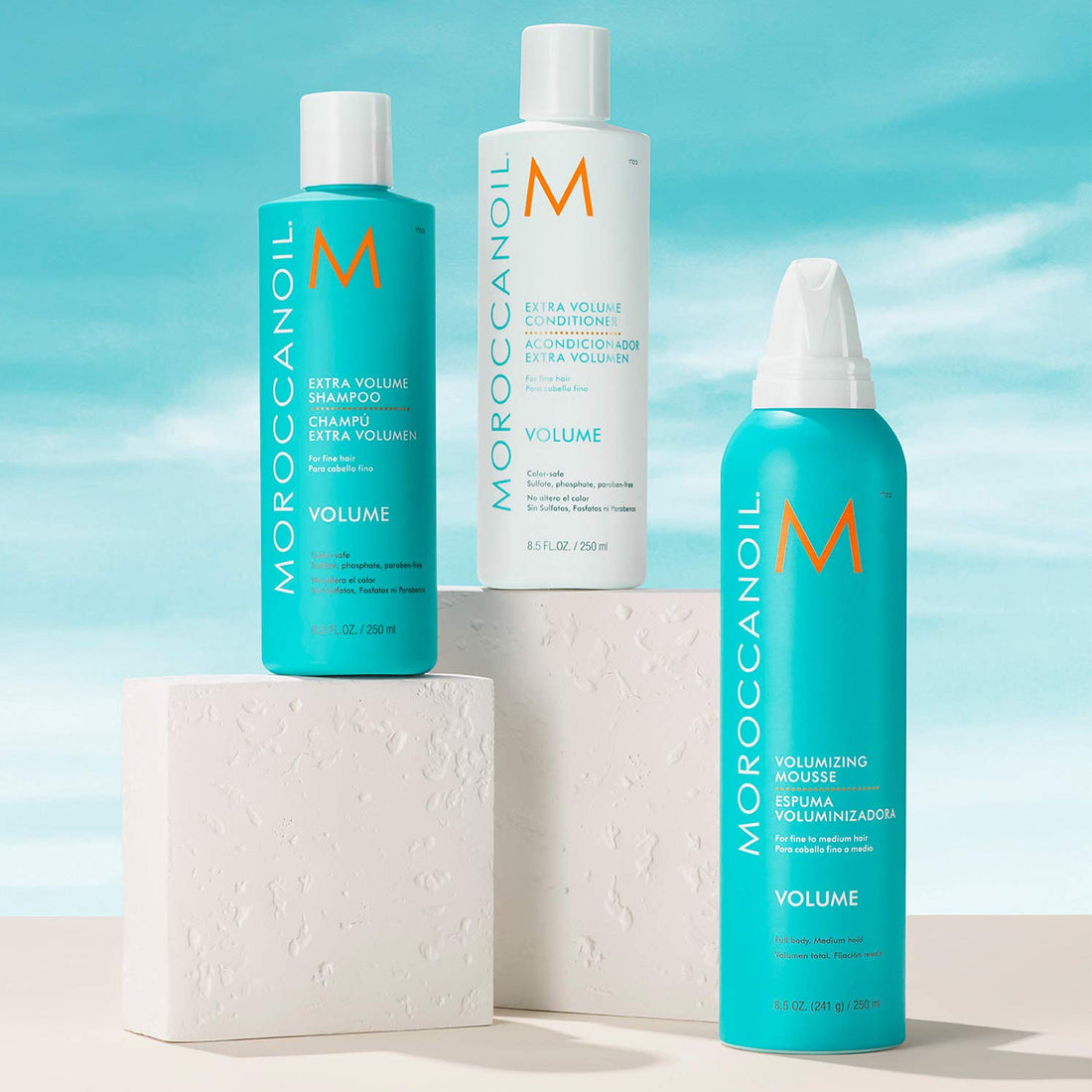 Moroccanoil Extra Volume Shampoo, Blue, 250 ml