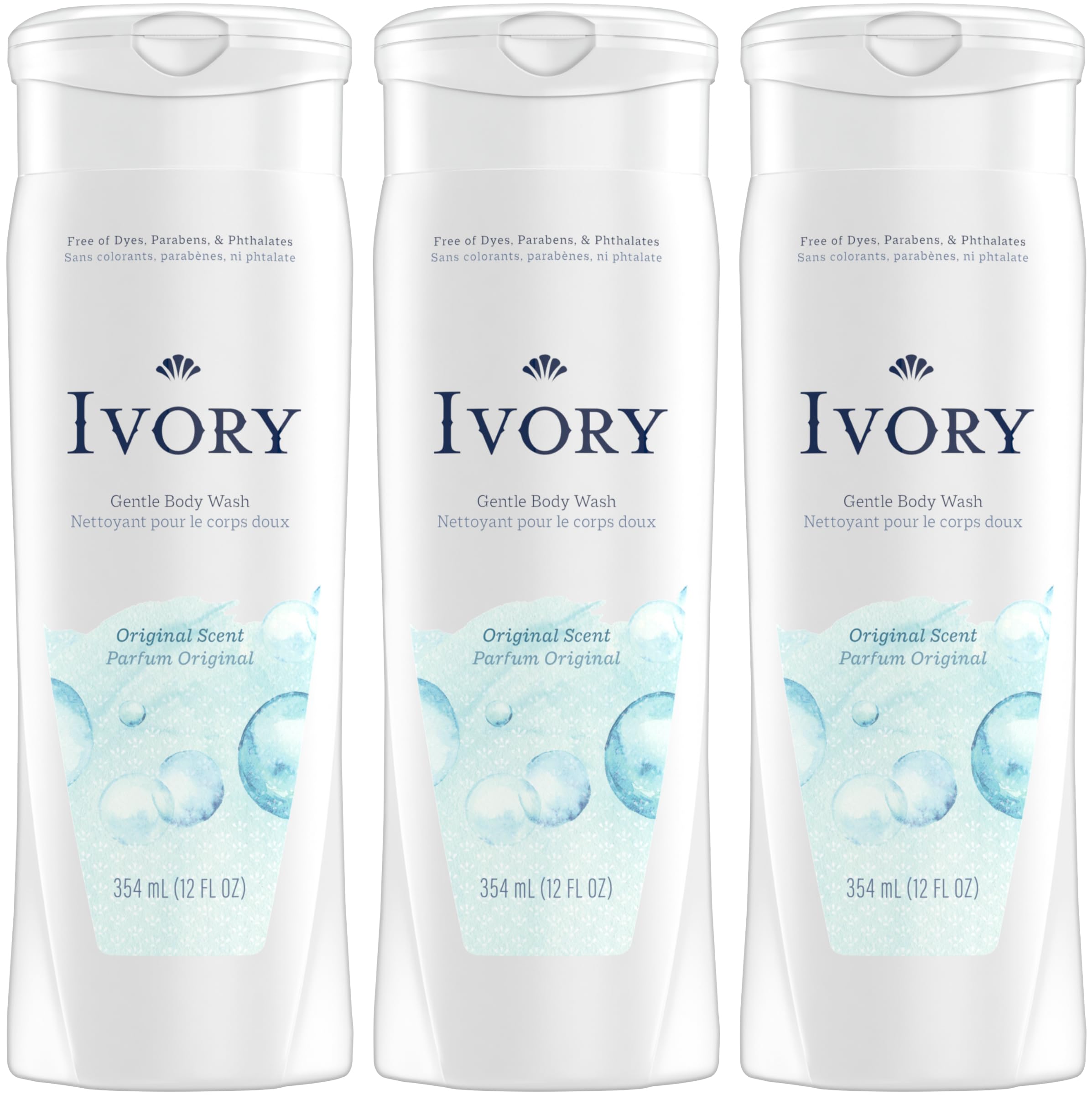 Ivory Body Wash - Original - 12 oz - 3 pk