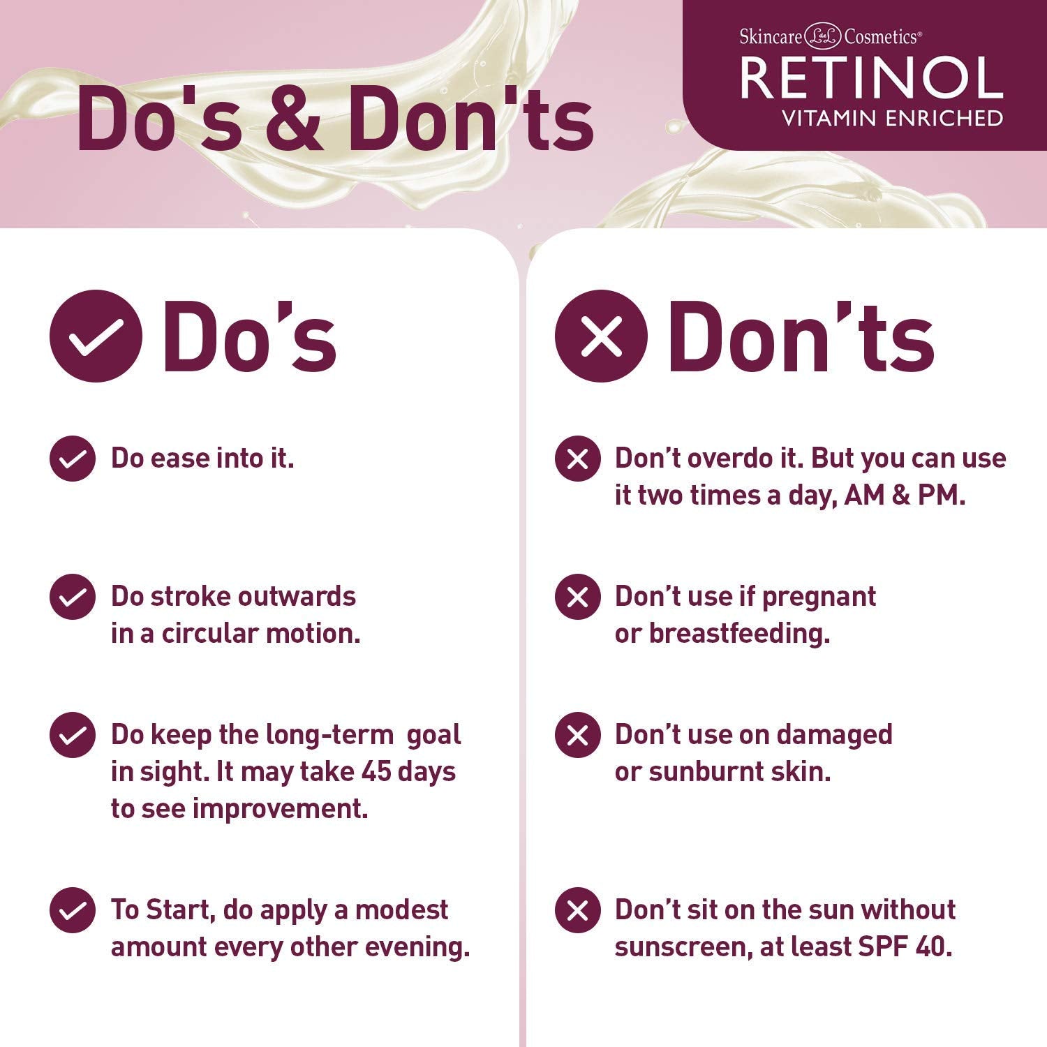 Retinol Cream Cleanser Anti-Aging – 5oz – Daily Deep Cleansing Facial Wash Improves Skin Texture, Moisturizes, And Exfoliates for Softer Face – Renewing Vitamin A Minimizes Wrinkles and Fine Lines