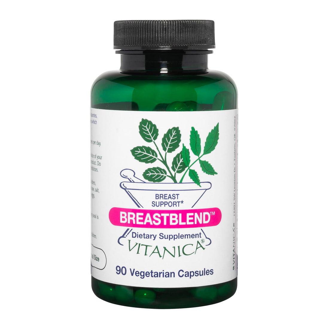 Vitanica BreastBlend, Breast Care Support, Vegan, 90 Capsules