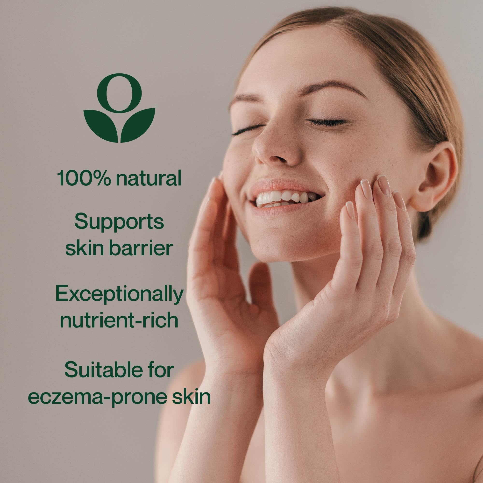 Balmonds Omega-Rich Cleansing Oil 200ml - Nourishing Facial Cleansing Oil - Skin Conditioning Cleansing Oil with Rosehip and Calendula - Removes Makeup and Suits Dry, Sensitive Skin