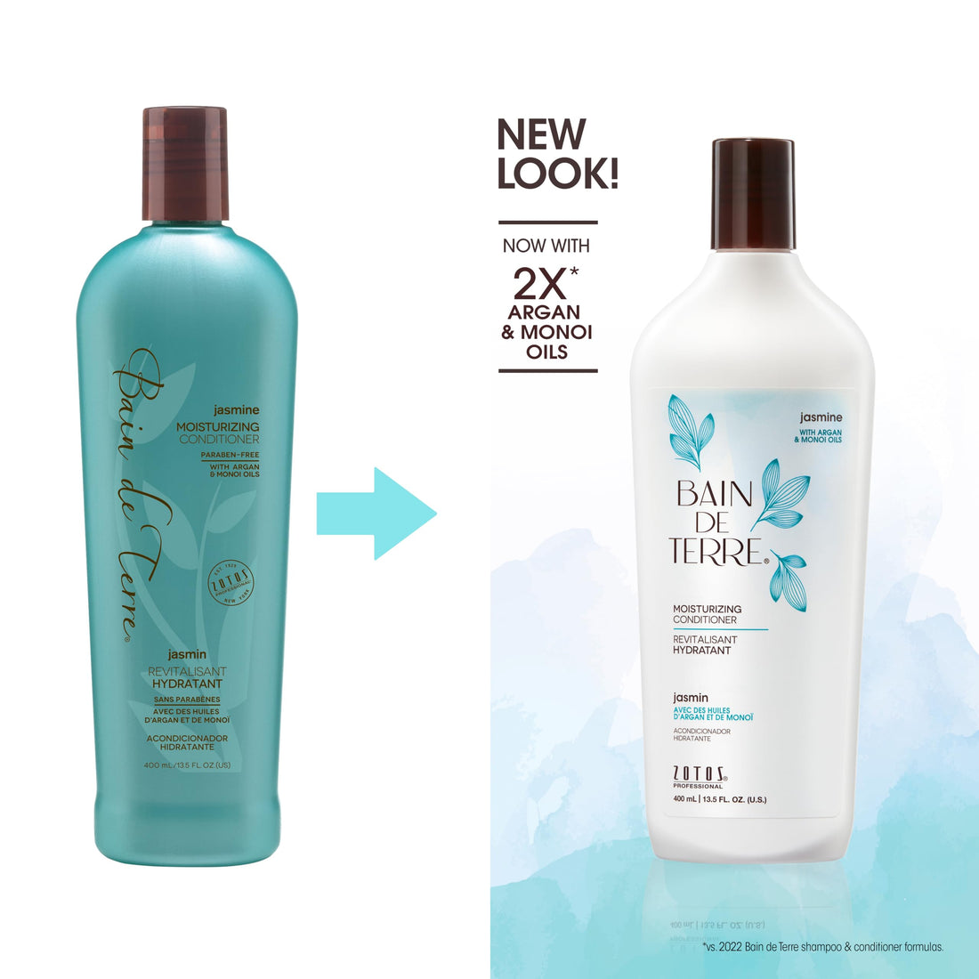 Bain De Terre Jasmine Moisturizing Conditioner 13.5 Fluid Ounce