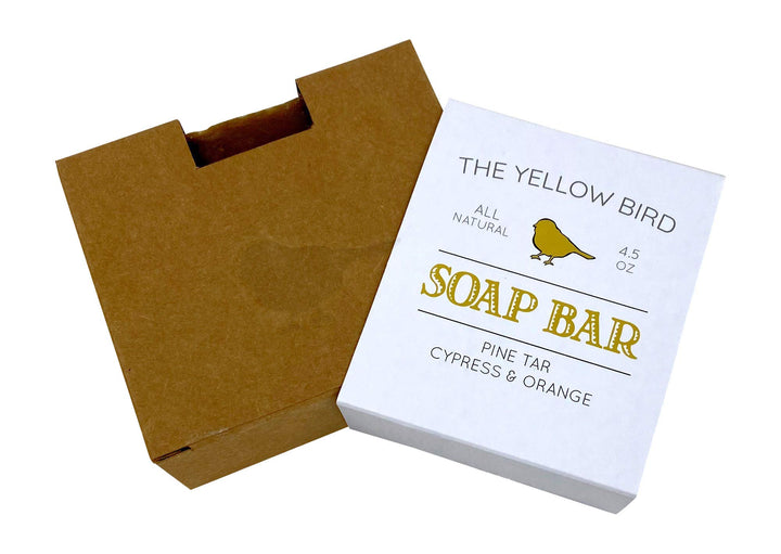 Pine Tar Bar Soap - Natural Face Soap, Body Soap. Handmade in USA with Organic Ingredients & Essential Oils.