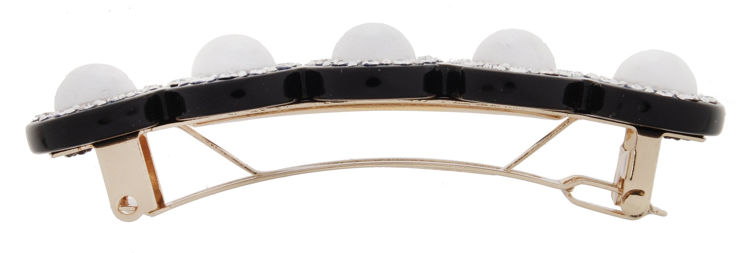 L. Erickson Rodeo Drive on 6cm Barrette - Black