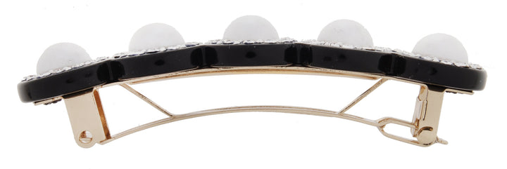 L. Erickson Rodeo Drive on 6cm Barrette - Black
