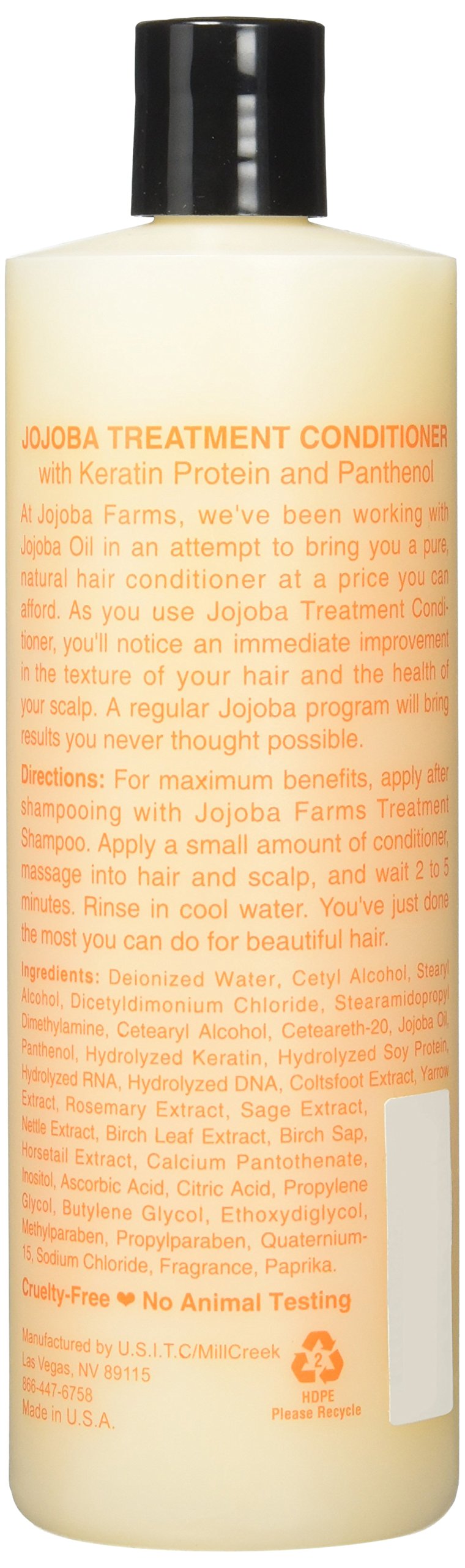 MillCreek Botanical Jojoba Farms Conditioner, 16 Ounce