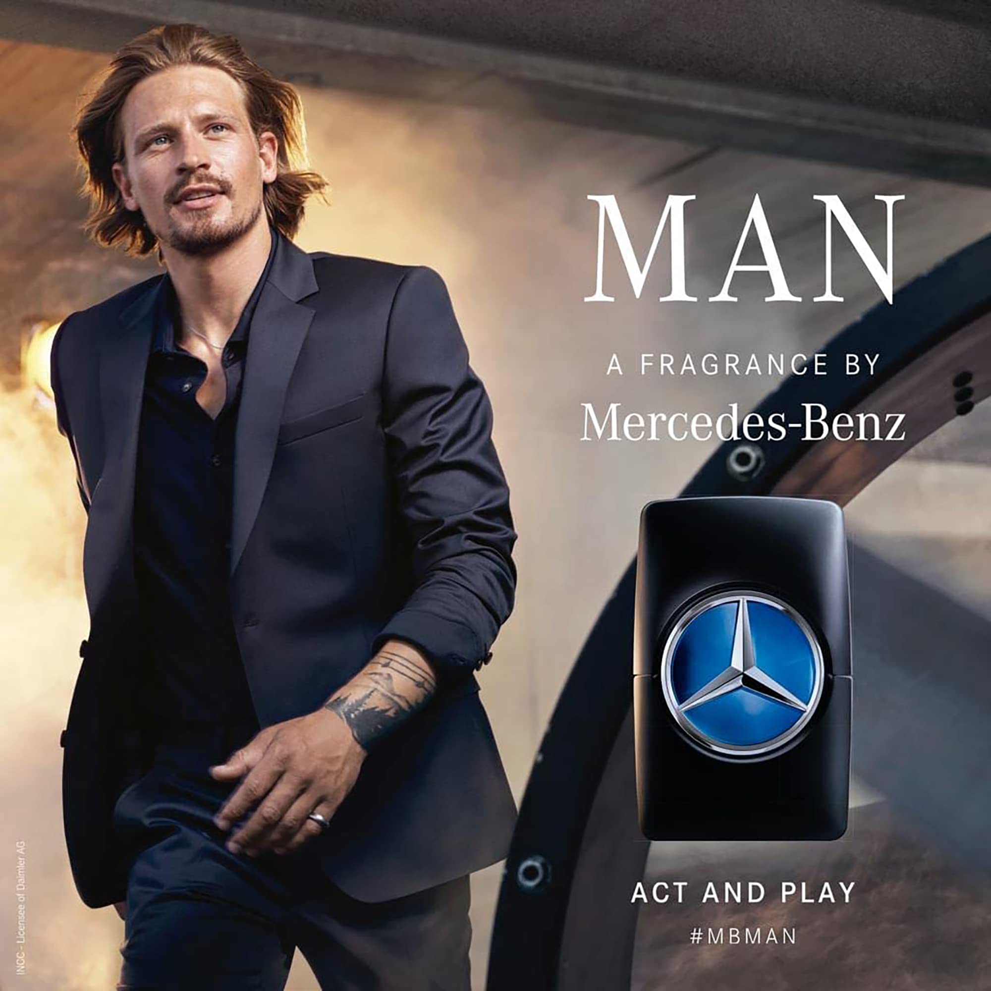 Mercedes-Benz Aromatic, Men Eau De Toilette 100Ml