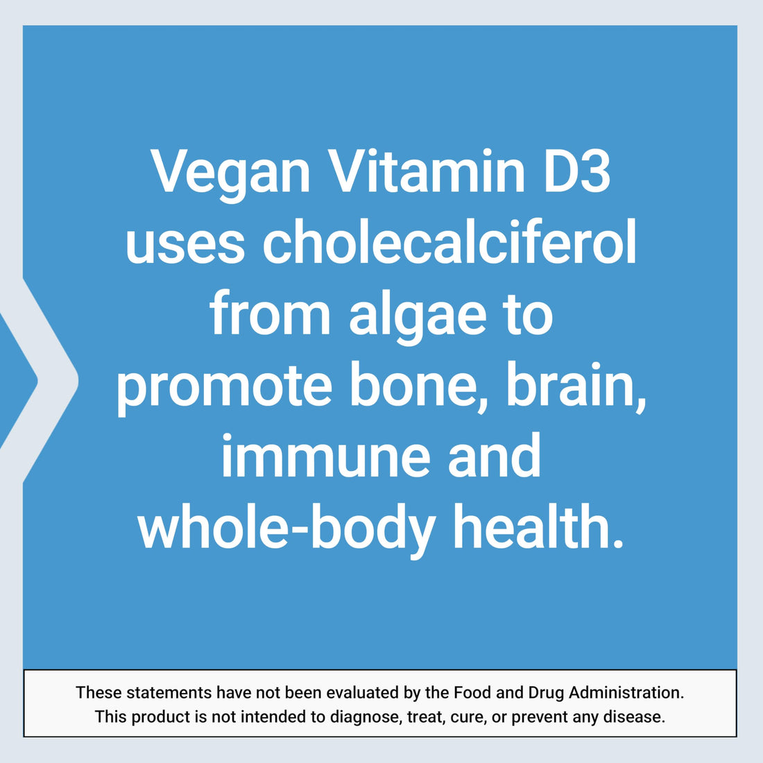 Life Extension Vegan Vitamin D3, Joint/Bone Health, Immune Support, Non-GMO, Gluten Free, 60 Count