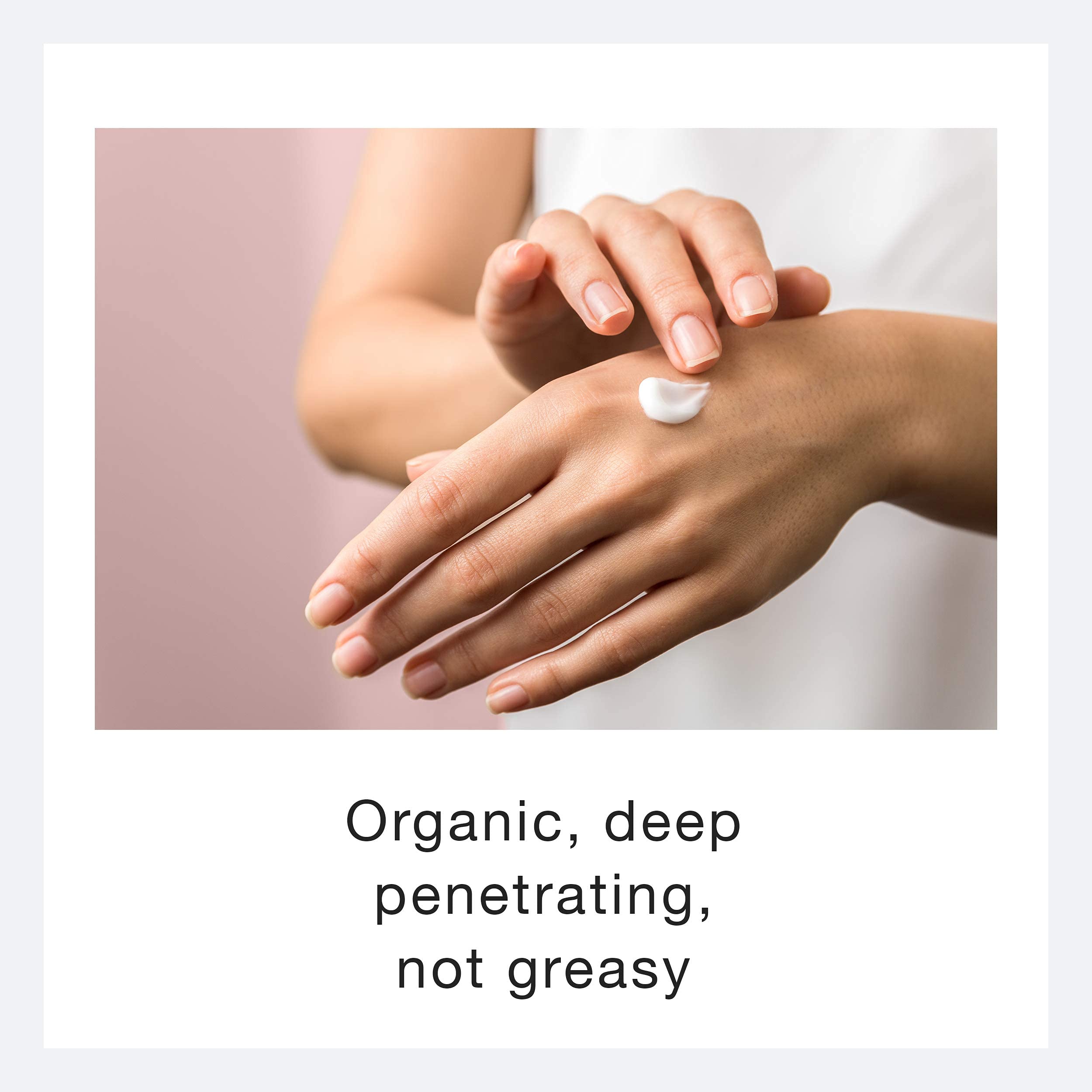 Ecco Bella Original Organic Water-Free Herbal Body Lotion, Vanilla, 8-Ounce Bottle