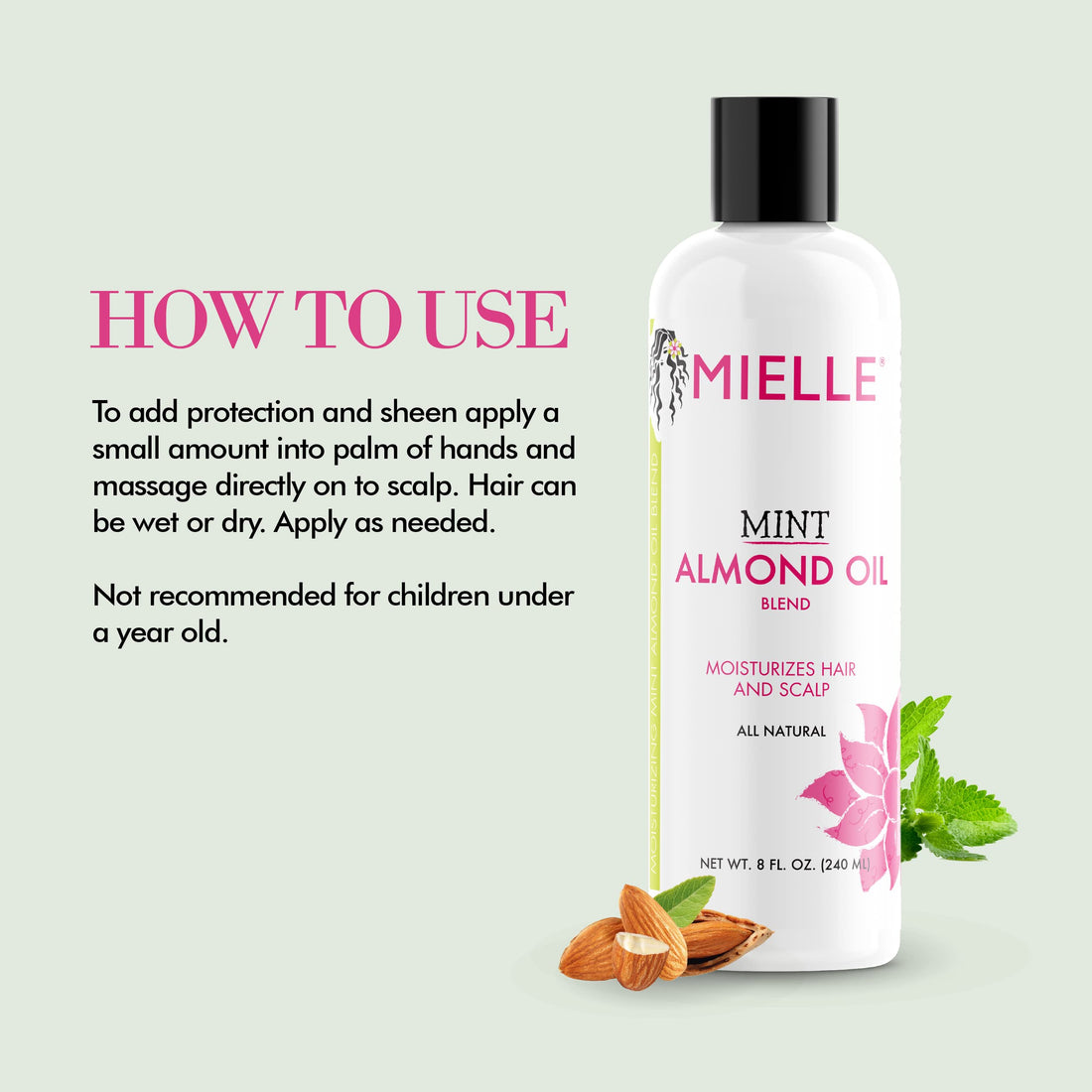 Mint Almond Oil by Mielle Organics
