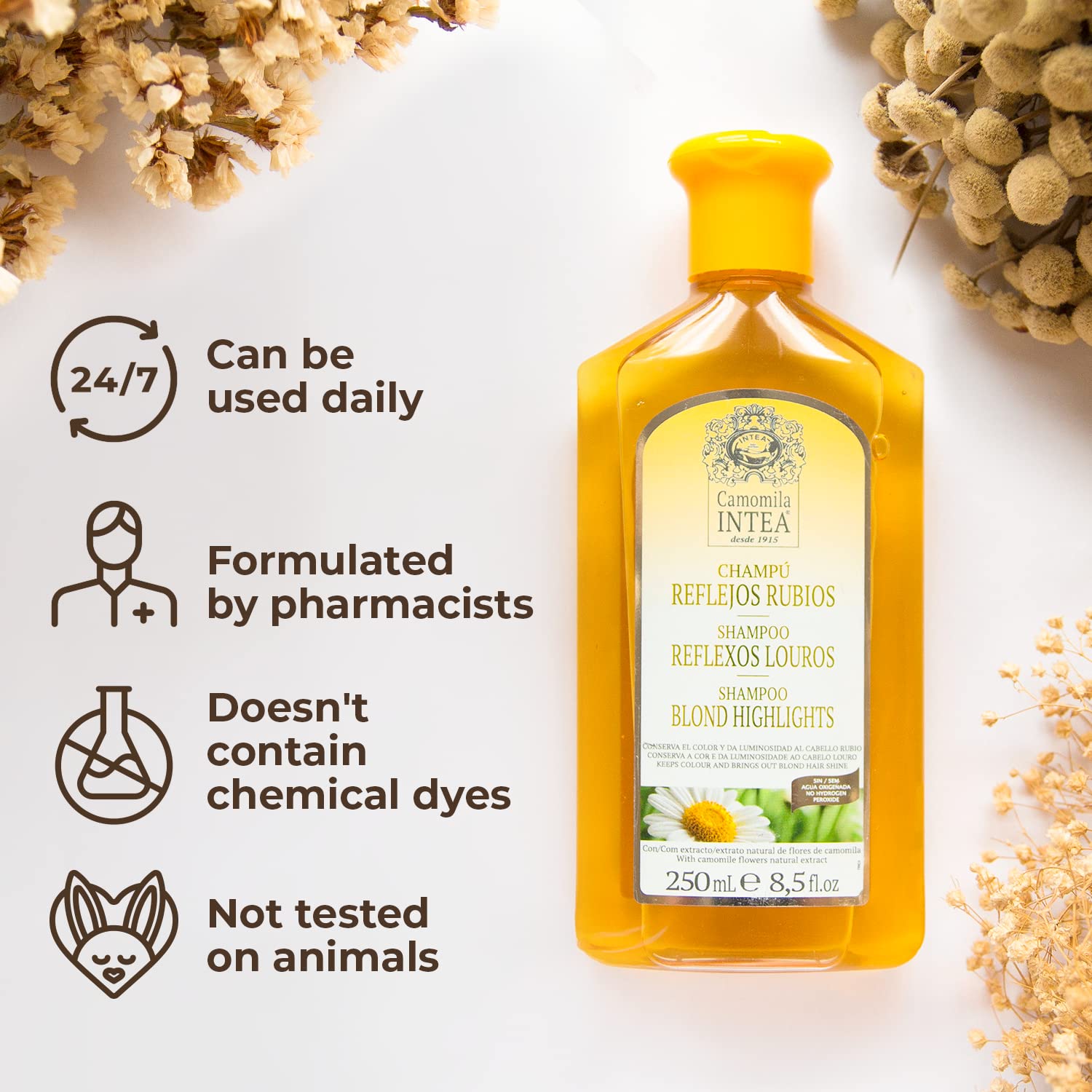 Intea Adult Blonde Reflex Shampoo 250ml by Intea