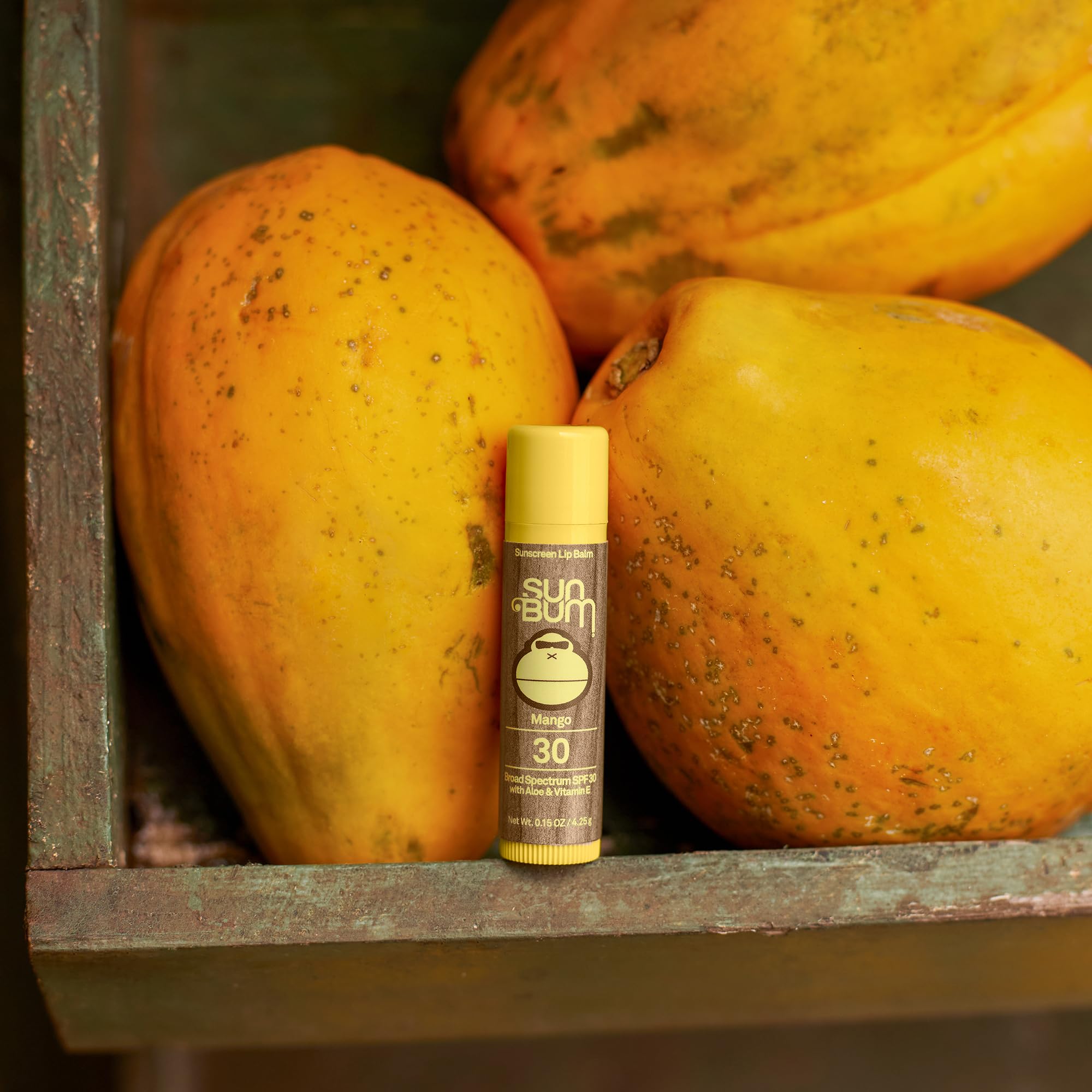 Sun Bum Sunscreen Lip Balm, Mango, Spf 30.15Oz Stick, Lip Sunscreen, Paraben Free