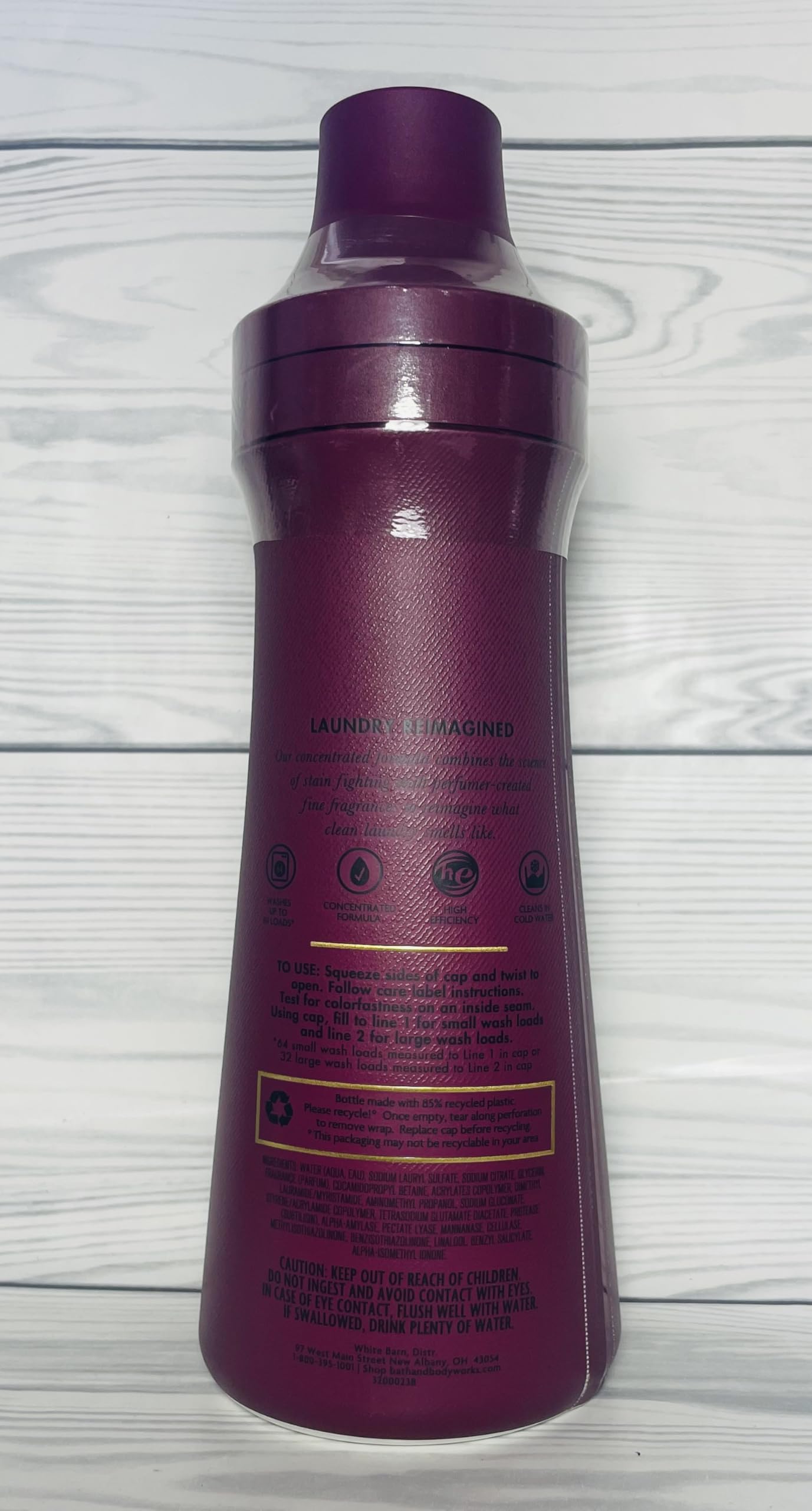 Bath & Body Works Thousand Wishes Fabric Care Fragrance Laundry Detergent