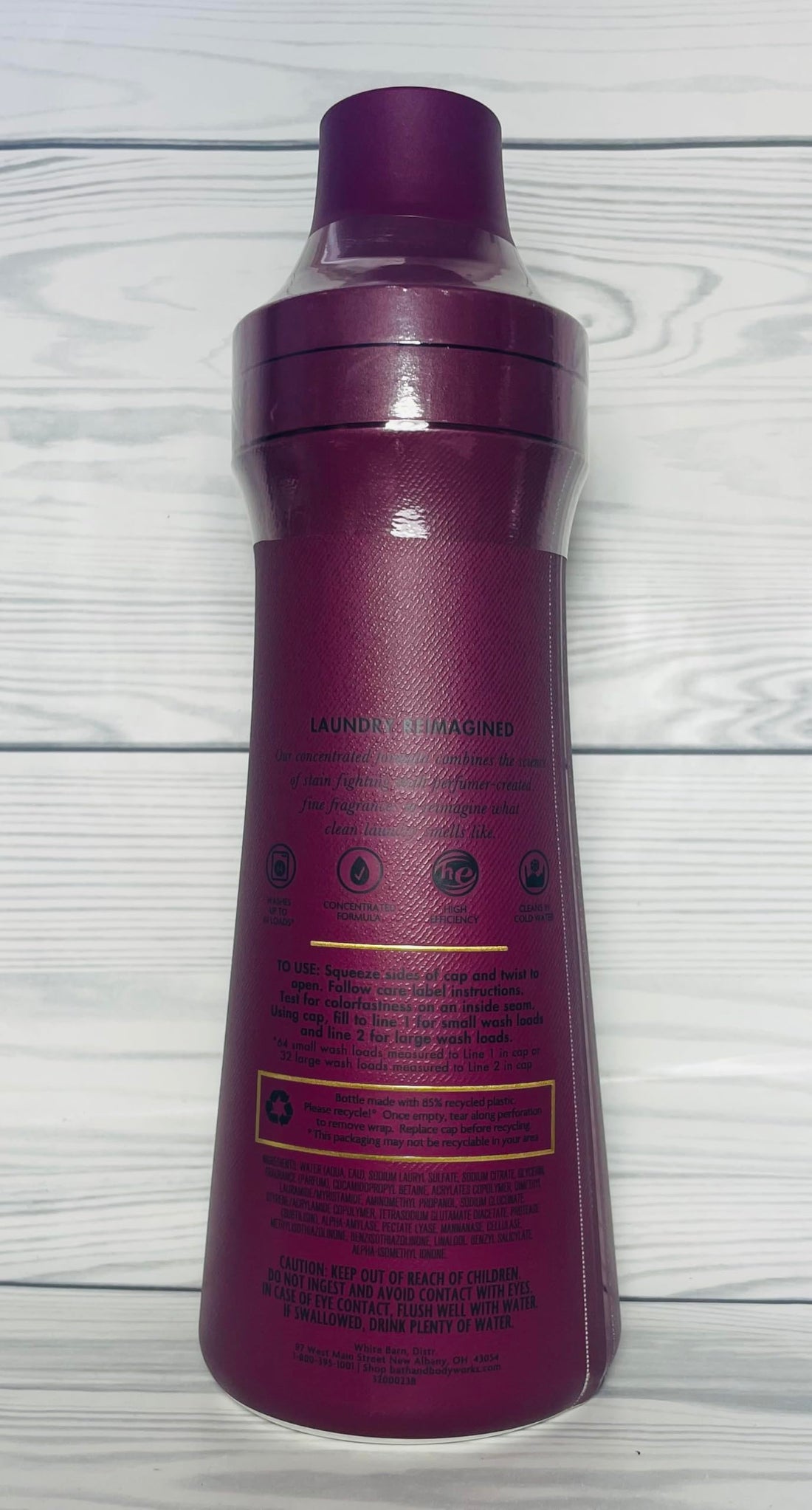 Bath & Body Works Thousand Wishes Fabric Care Fragrance Laundry Detergent