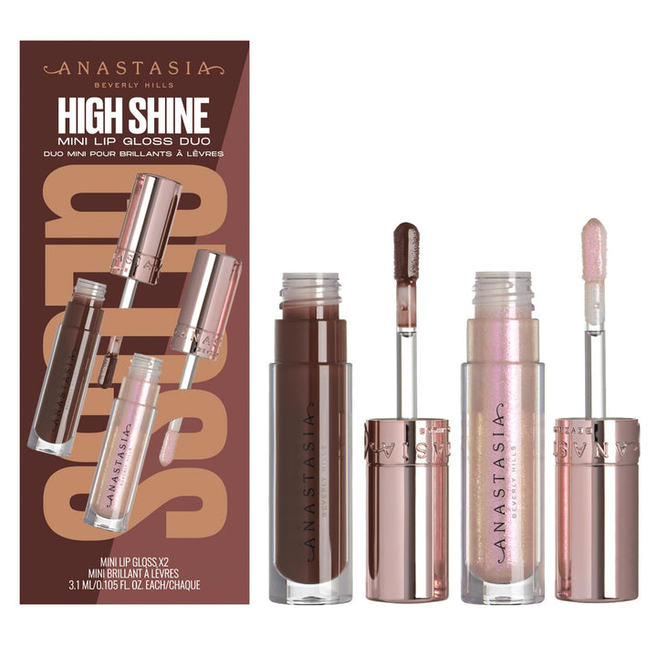 Anastasia Beverly Hills - HIGH-SHINE Mini Lip Gloss Duo - Aura + Molten