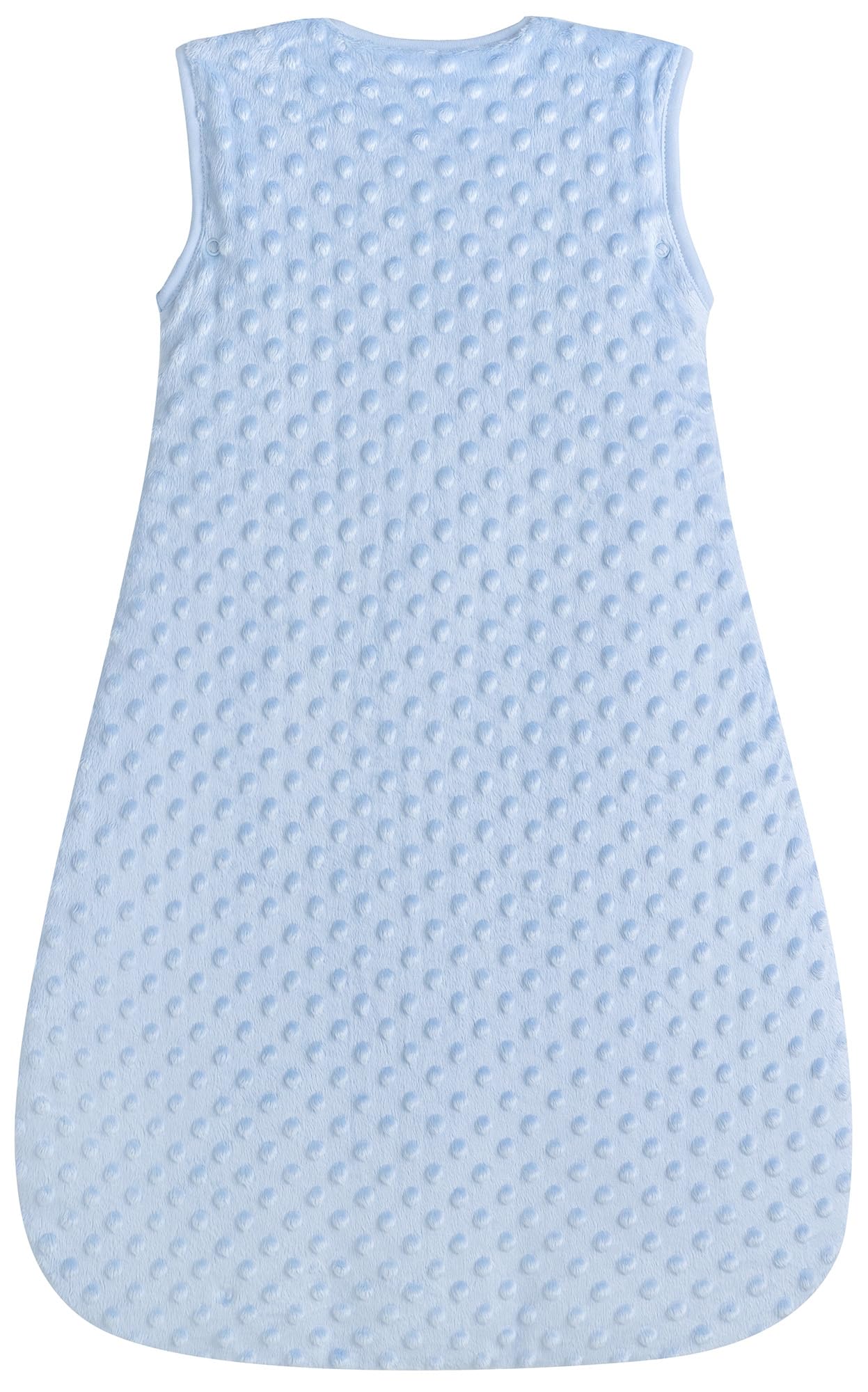 BABYINABAG Summer Model Baby Sleeping Bag and Sack, Plush Minky Dot, 1.25 Tog for Infants and Toddlers (Small (3-11 mos))