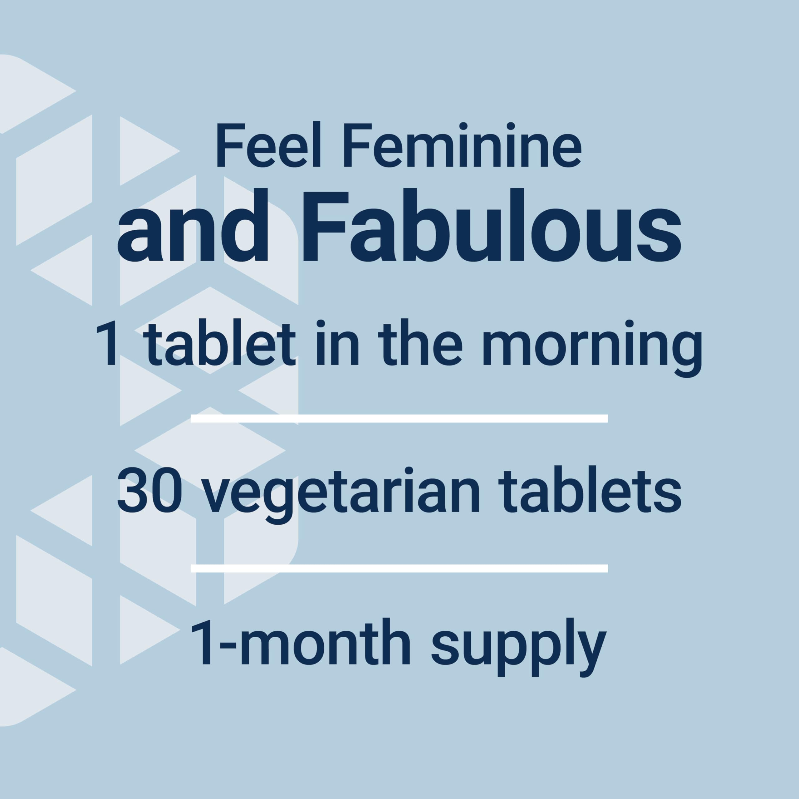 Life Extension Estrogen for Women, Helps Relieve hot Flashes and Night Sweats, Soy isoflavones, Norway Spruce Extract, chasteberry, Hormone-Free, Gluten Free, Non-GMO, Vegetarian, 30 Tablet