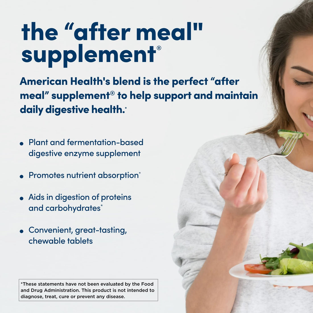 American Health Original Papaya Enzyme - 600 Chewable Tablets, Pack of 2 - The After-Meal Supplement - Non-GMO, Vegan - 400 Total Servings