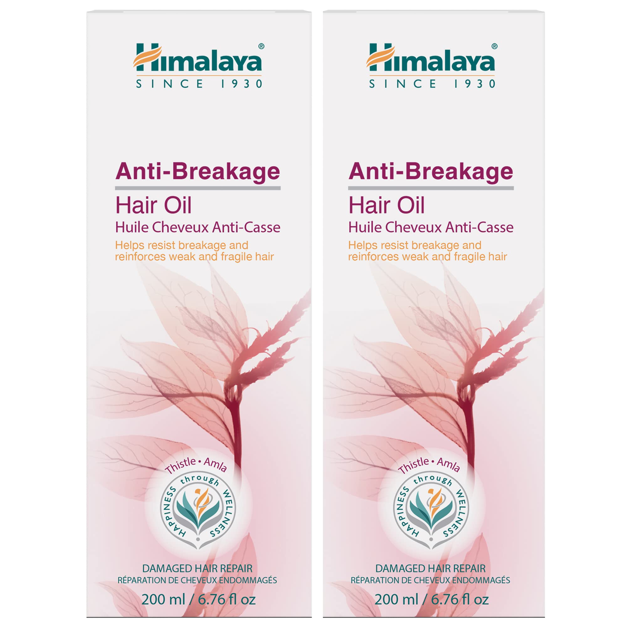 Himalaya Anti-Hair Fall Hair Oil | Non Sticky Hair Oil | Promotes Hair Growth | Prevents Hair Fall | Made with Bhringraja & Amla | For Women & Men | 200ml