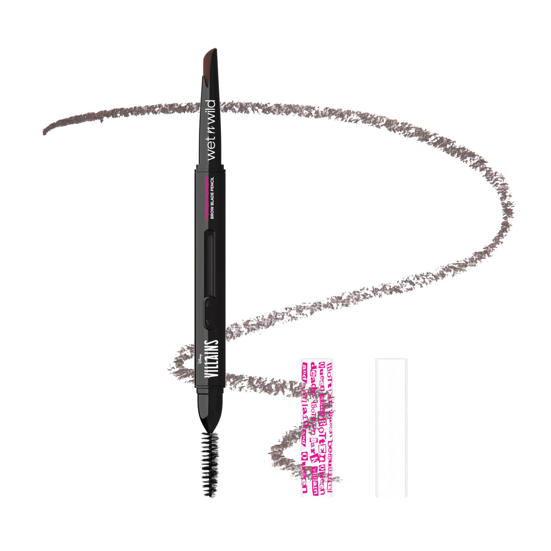 wet n wild Disney Villains Power Hungry Brow Blade Pencil – Taupe