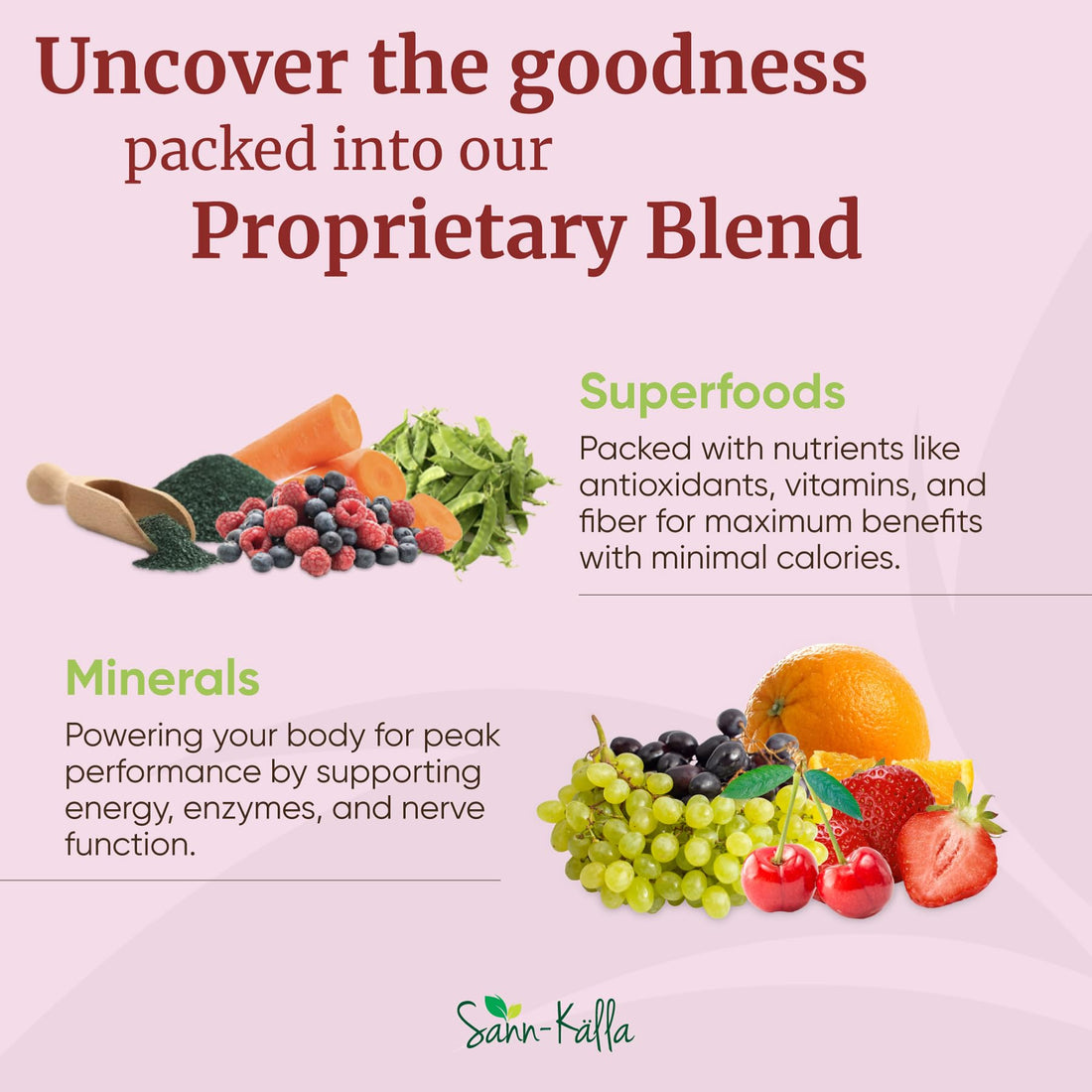 Reds and Greens Superfood Powder Nootropics, Improve Gut Health, Multivitamin, Probiotic, Gluten Free, Vegan and Keto Friendly, Full Serving of Vegetables, Essential Nutrients – 30 Servings