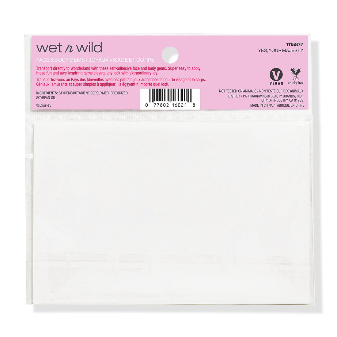 wet n wild Yes, Your Majesty Face & Body Gems Alice in Wonderland Collection