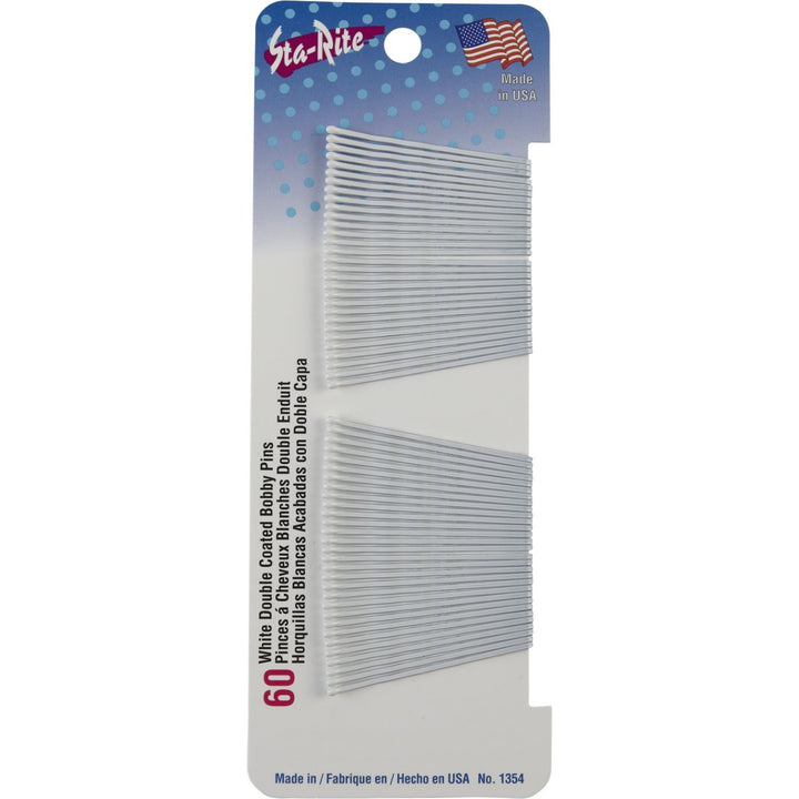 Sta-Rite White Bobby Pins - 60 count by Sta-Rite