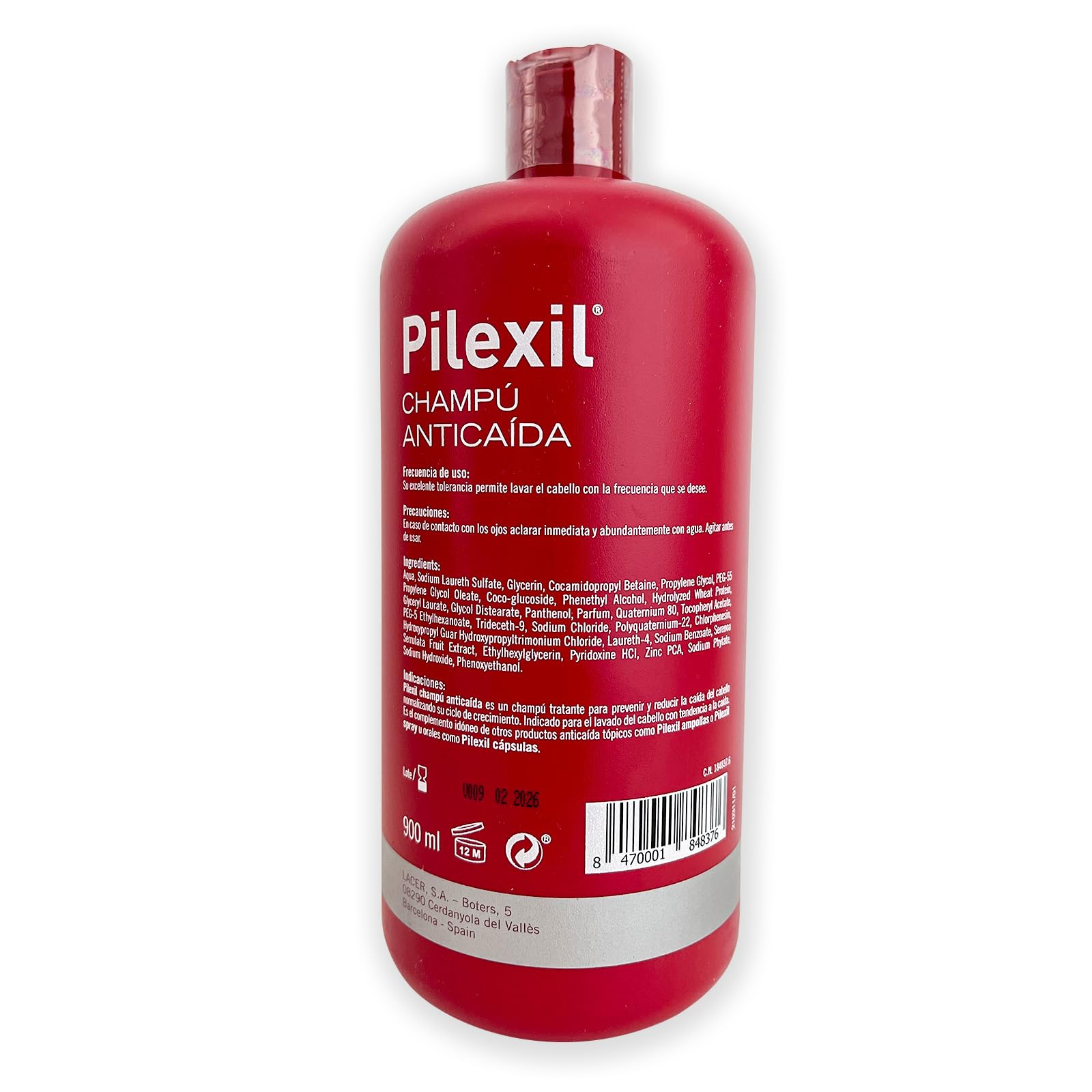 PILEXIL LACER Champ Anticada 900 ml