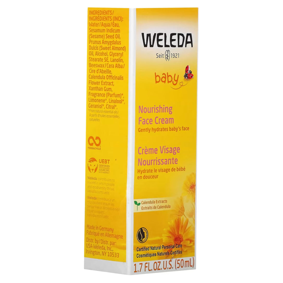 Weleda Products BG19562 Weleda Products Calend Baby Face Creme - 1x1.7OZ