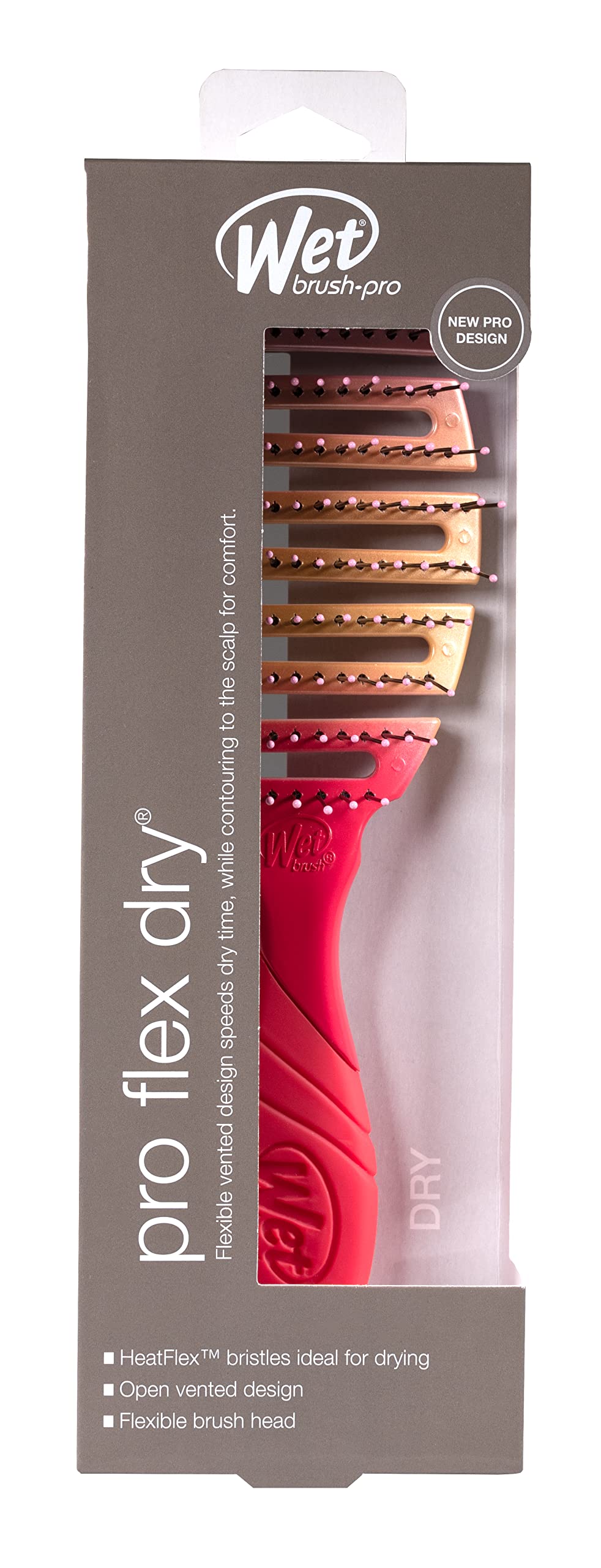 Wet Brush Brush Pro Flex Dry Coral Ombre