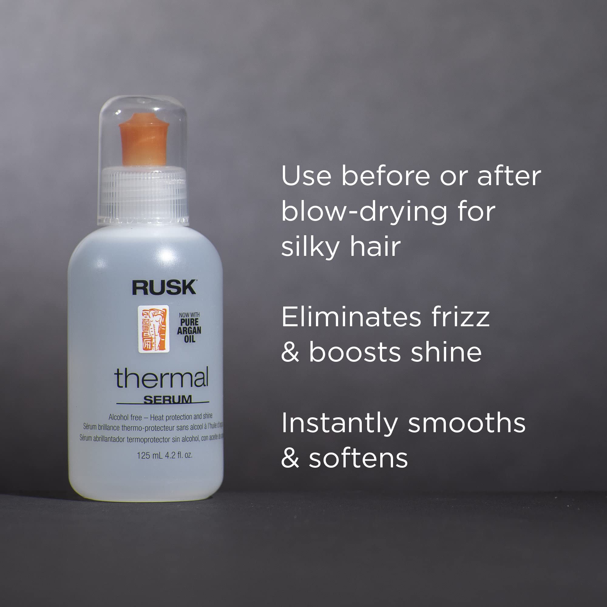 Rusk Thermal Serum Unisex, 4.2 Ounce