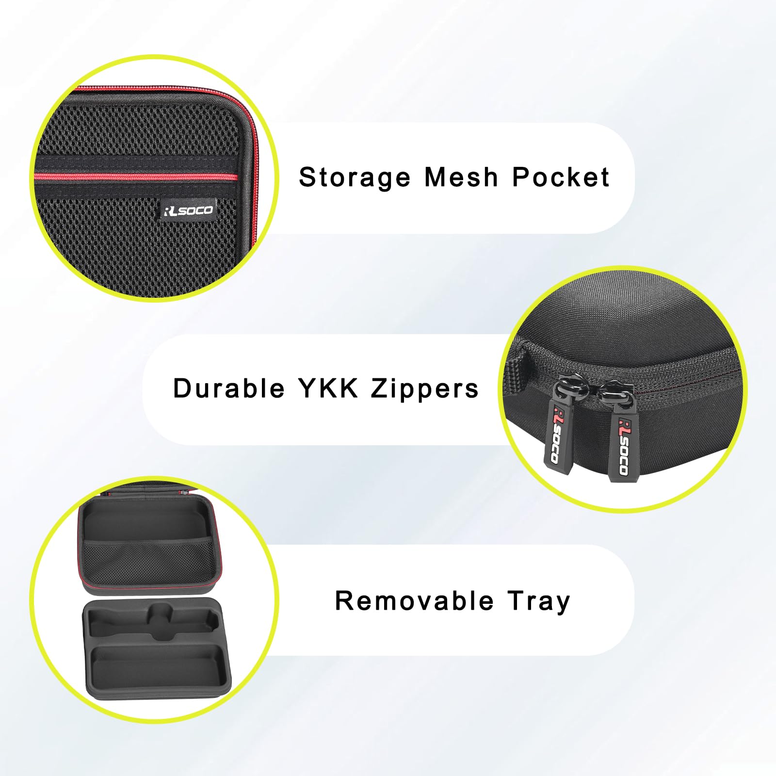 Case Compatible with Philips Norelco Multigroom Series 7000 by RLSOCO,Works with Philips MG7910/49,MG7770/49,MG7750/49,MG7790/40,MG7770/18 - Fits for All Attachment Head and Charger