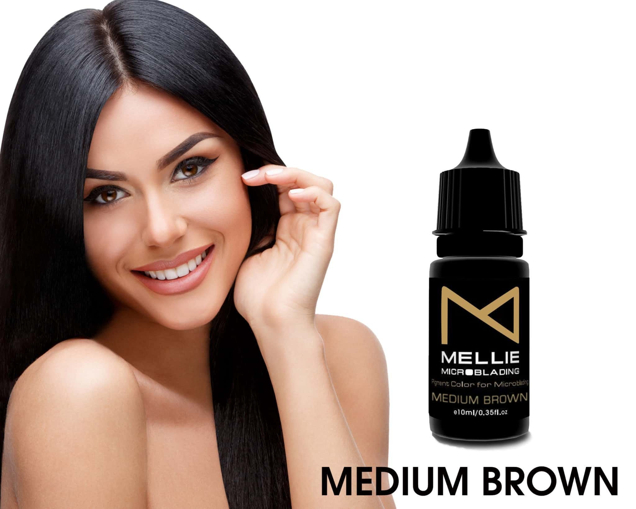 M | Microblading Pigment - Medium Brown 10 ml/.35fl.oz