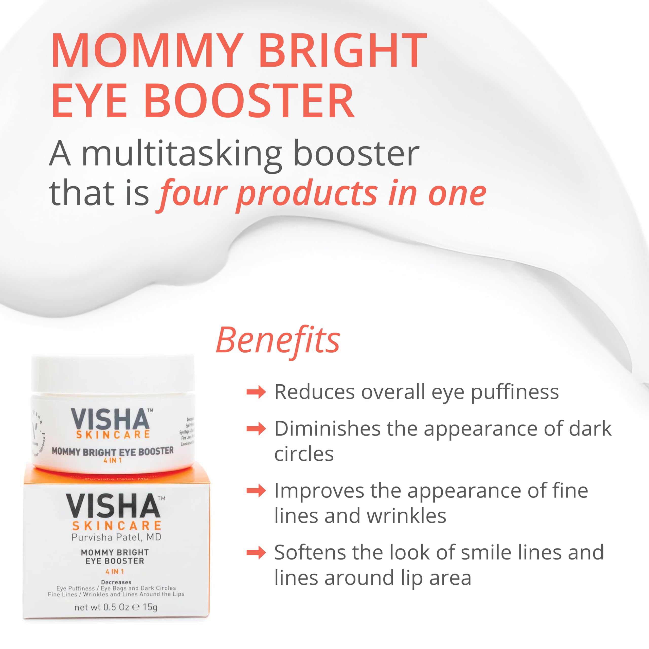 Visha Skin Care Mommy Bright Eye Booster