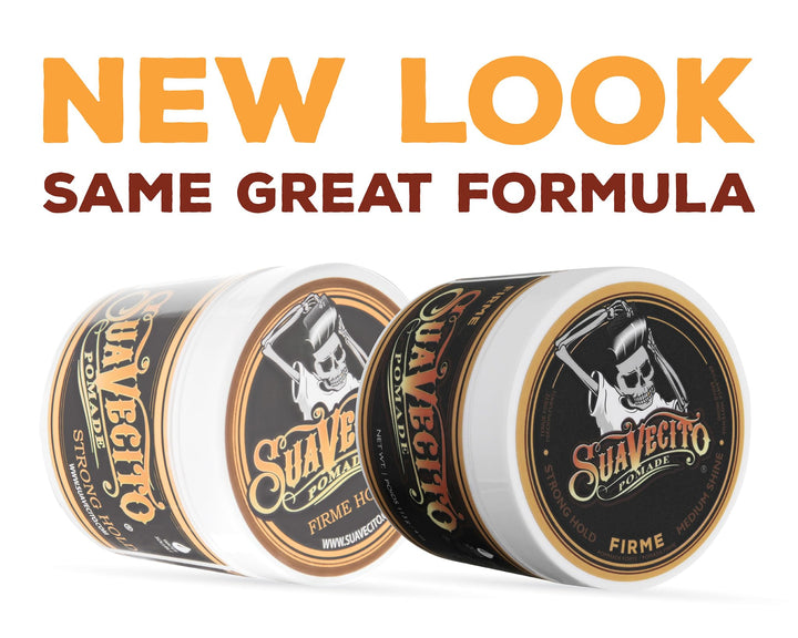 Suavecito Pomade Firme/Strong Hold 4 oz. (pack of 3)