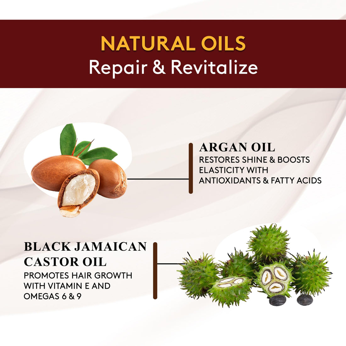 OKAY Black Jamaican Castor Oil Shampoo - Jamaican Castor Shampoo for Hair Growth, Natural Moisturizing to Strengthen & Restore Damaged Hair for Women and Men - 12 Fl Oz (Pack of 2)