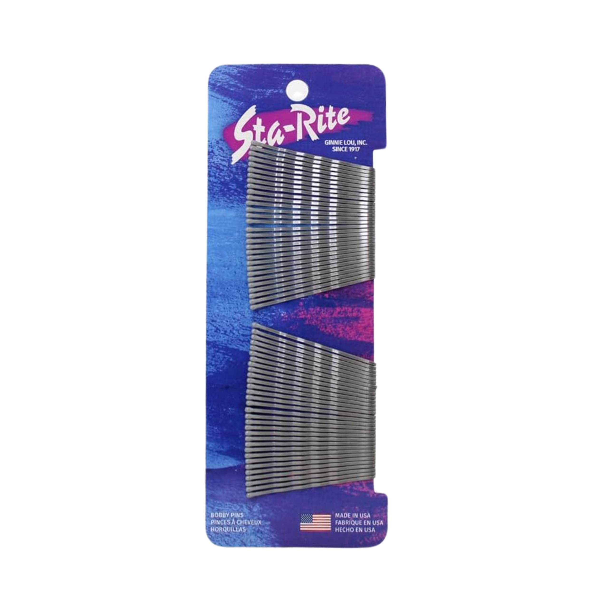 Sta-Rite Bobby Pins 1353 Silver 60 count