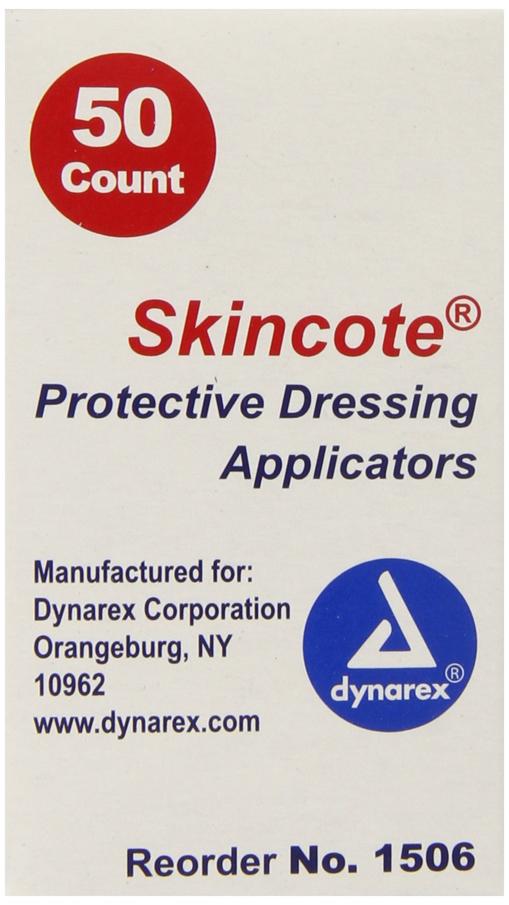 Dynarex Skincote Protective Dressing Applicator, 1,000 Count