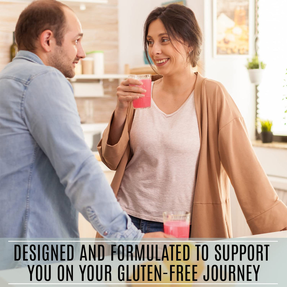 Inspire Gluten Free - multivitamin Powder, Celiac Supplement, Gluten Free Vitamins and Minerals - Immune Support zinc biotin b6 b2 niacin Calcium Natural Iodine kelp