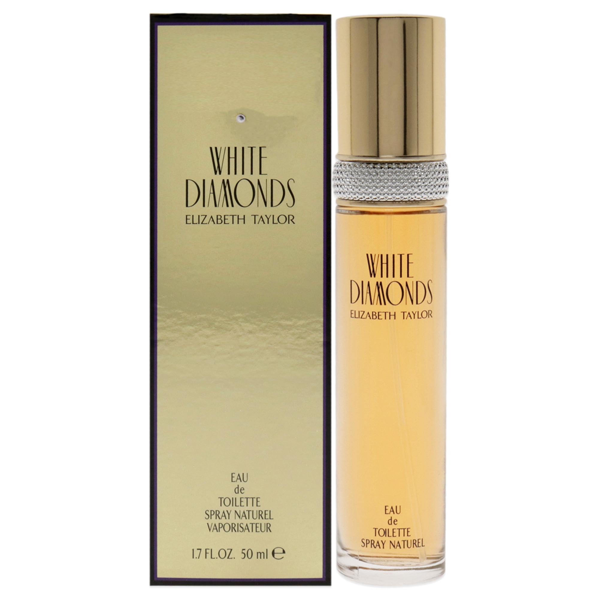 Elizabeth Taylor White Diamonds Eau De Toilette Spray (50ml)
